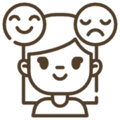 Ikona - emoční projevy