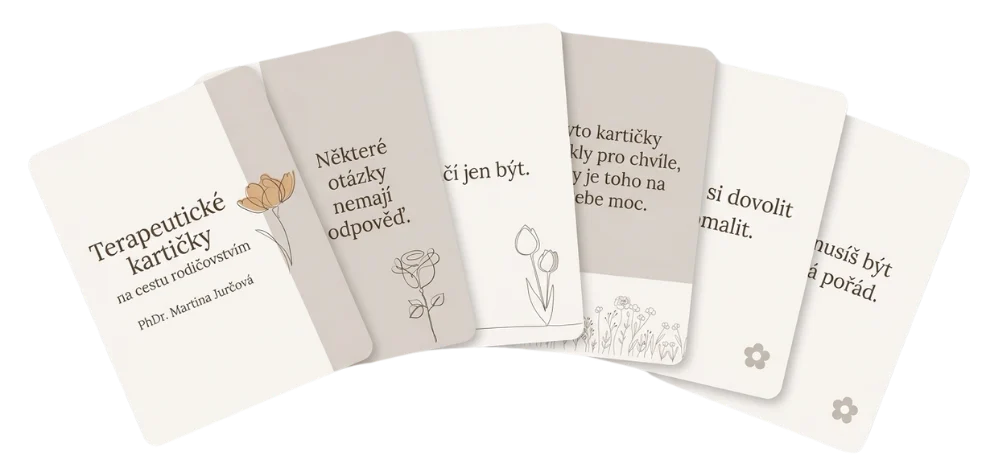 terapeutické kartičky - pro&nbsp;rodiče